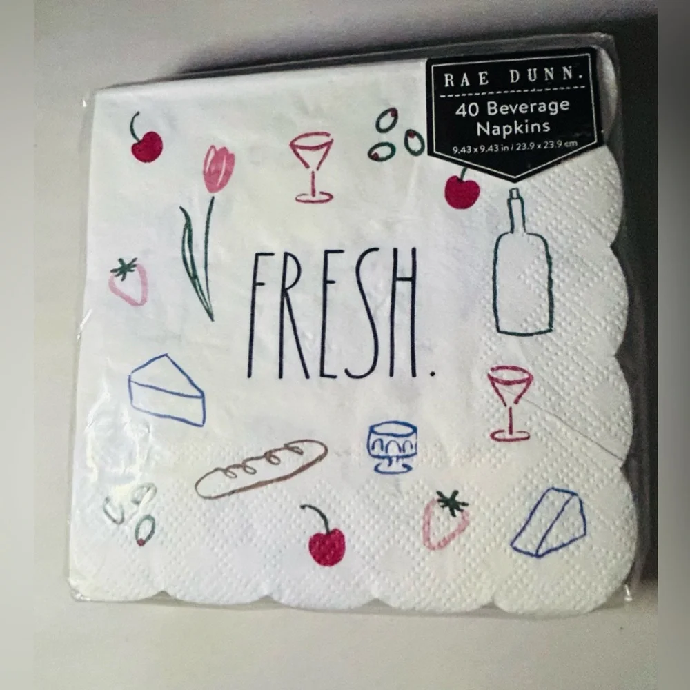 New Rae Dunn Dessert Plates 8